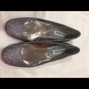 Steve Madden sparkle ballet flats. 8 / 8.5